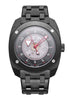 Dwiss R2 Floating Hours Display Stainless Steel Bracelet Black Skeleton Dial Automatic R2-bb-bracelet 100m Men's Watch