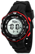 Sector Ex-26 Digital Silicon Strap Quartz R3251280001 100m Men's Watch