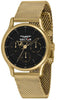 Sector 660 Black Dial Gold Tone Stainless Steel Quartz R3253517016 Men's Watch