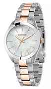 Sector 220 Just Time Two Tone Stainless Steel Mother Of Pearl Dial Quartz R3253588520 Women's Watch