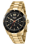 Sector 650 Chronograph Gold Tone Stainless Steel Black Dial Quartz R3273631002 100m Men's Watch