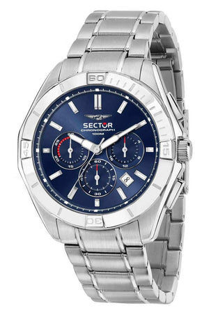 Sector 790 Chronograph Stainless Steel Blue Dial Quartz R3273636004 100m Men's Watch