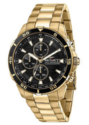 Sector Adv2500 Chronograph Gold Tone Stainless Steel Black Dial Quartz R3273643008 100m Men's Watch