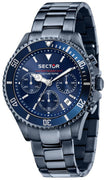 Sector 230 Chronograph Dark Blue Dial Stainless Steel Quartz R3273661026 100m Men's Watch