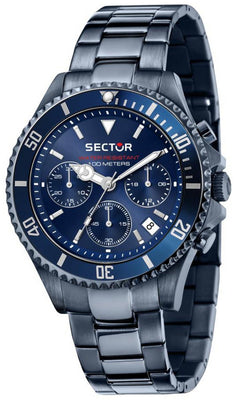 Sector 230 Chronograph Dark Blue Dial Stainless Steel Quartz R3273661026 100m Men's Watch