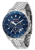 Sector 230 Chronograph Stainless Steel Blue Dial Quartz R3273661032 100m Men's Watch