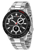 Sector 270 Chronograph Stainless Steel Black Dial Quartz R3273778002 Men's Watch