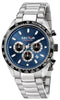 Sector 245 Chronograph Blue Dial Stainless Steel Quartz R3273786014 100m Men's Watch