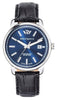 Philip Watch Swiss Made Kent Collection Anniversary Leather Strap Blue Dial Quartz R8251178013 100m Men's Watch