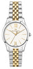 Philip Watch Swiss Made Grace Two Tone Stainless Steel White Dial Quartz R8253208516 100m Women's Watch