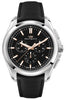 Philip Watch Swiss Made Amalfi Chronograph Leather Strap Black Dial Quartz R8271618002 100m Men's Watch