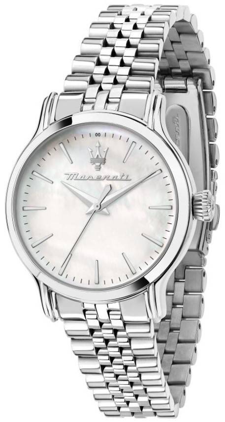 Maserati Epoca Stainless Steel Mother Of Pearl Dial Quartz R8853118521 100m Women's Watch