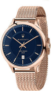 Maserati Gentleman Blue Dial Quartz R8853136003 100m Men's Watch