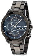 Maserati Ingegno Chronograph Stainless Steel Blue Dial Quartz R8873619001 100m Men's Watch