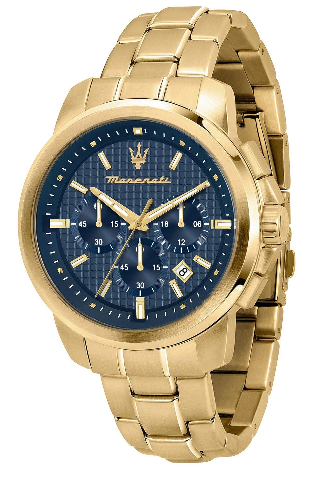 Maserati Successo Chronograph Blue Dial Quartz R8873621021 Men's Watch