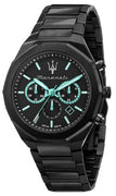 Maserati Aqua Edition Chronograph Black Dial Quartz R8873644001 100m Men's Watch