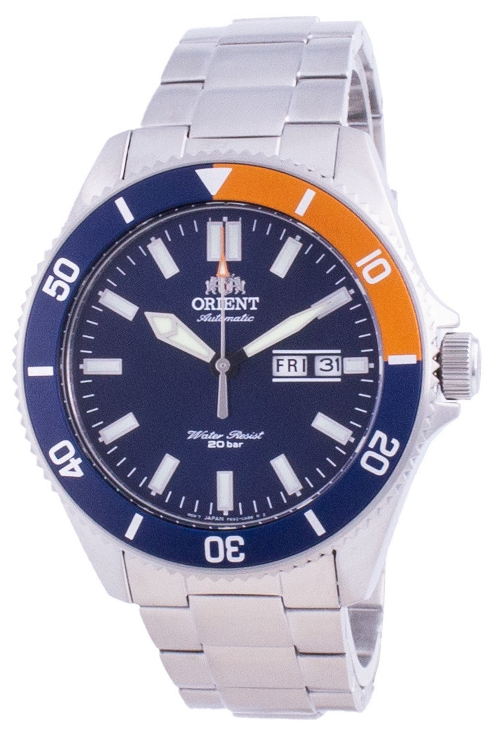 Orient Sports Diver Blue Dial Automatic Ra-aa0913l19b 200m Men's Watch