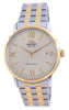 Orient Contemporary Champagne Dial Two Tone Stainless Steel Automatic Ra-ac0f08g10b Men's Watch