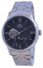 Orient Classic Sun  Moon Open Heart Automatic Ra-as0008b10b Men's Watch