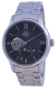 Orient Classic Sun  Moon Open Heart Automatic Ra-as0008b10b Men's Watch