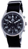 Orient Sports Flight Style Chronograph Black Dial Quartz Ra-kv0502b10b Men's Watch