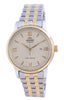 Orient Contemporary Champagne Dial Two Tone Stainless Steel Automatic Ra-nr2001g10b Women's Watch