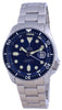 Ratio Freediver Blue Dial Stainless Steel Automatic Rtb202 200m Men's Watch