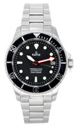 Ratio Freediver Sapphire Stainless Steel Black Dial Automatic Rtf041 200m Men's Watch