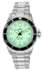 Ratio Freediver Sapphire Stainless Steel Green Dial Automatic Rtf049 200m Men's Watch