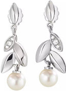 Morellato Gioia Stainless Steel Cultured Pearls Saer23 Women's Earrings