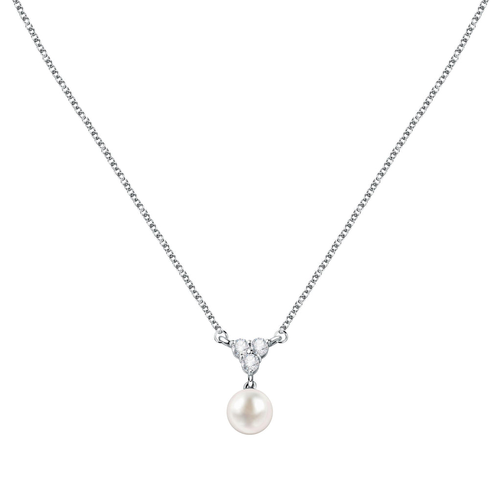 Morellato Perla 925% Silver Necklace Saer50 For Women