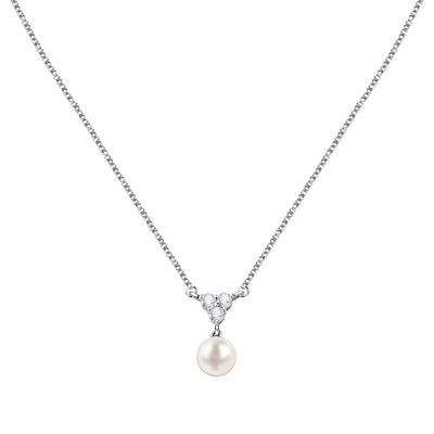 Morellato Perla 925% Silver Necklace Saer50 For Women