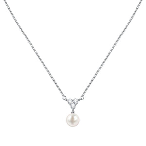 Morellato Perla 925% Silver Necklace Saer50 For Women