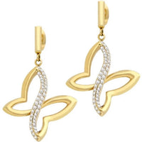 Morellato Battito Gold Tone Rhodium Plated Saho08 Women's Earring