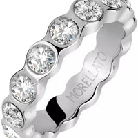 Morellato Cerchi Stainless Steel Sakm41012 Women's Ring