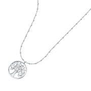 Morellato Vita Silver Tree Of Life Necklace Satd16 For Women