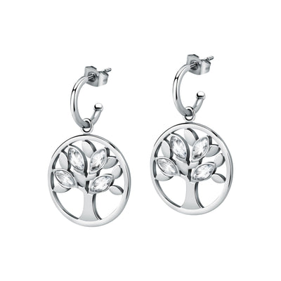 Morellato Vita Stainless Steel Earrings Satd18 For Women