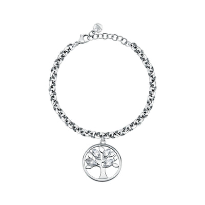 Morellato Vita Stainless Steel Tree Of Life Bracelet Satd19 For Women