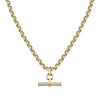 Morellato Abbraccio Gold Tone Stainless Steel Necklace Sauc02 For Women