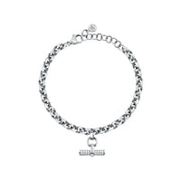 Morellato Abbraccio Stainless Steel Cool Chain Bracelet Sauc13 For Women