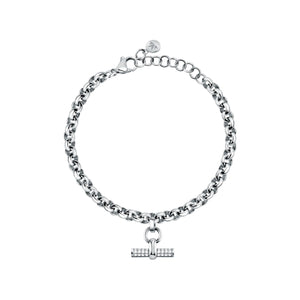 Morellato Abbraccio Stainless Steel Cool Chain Bracelet Sauc13 For Women