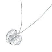 Morellato Ninfea Silver Necklace With Foglia Pendant Saue01 For Women