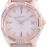 Seiko Diamond Accents Quartz Skk726 Skk726p1 Skk726p 100m Women's Watch