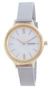 Skagen Anita Gold Tone Stainless Steel Quartz Skw2866 Women's Watch