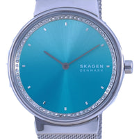 Skagen Freja Blue Dial Stainless Steel Quartz Skw2983 Women's Watch