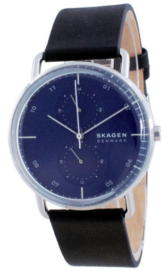 Skagen Horizont Blue Dial Leather Quartz Skw6702 Men's Watch