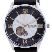 Skagen Holst Open Heart Leather Automatic Skw6710 Men's Watch