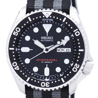 Seiko Automatic Diver's Nato Strap 200m Skx007j1-nato1 Men's Watch