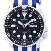 Seiko Automatic Diver's 200m Nato Strap Skx007j1-nato2 Men's Watch