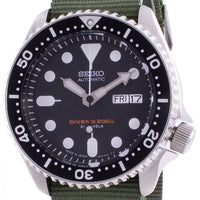 Seiko Automatic Diver's Skx007j1-var-nato9 200m Japan Made Men's Watch